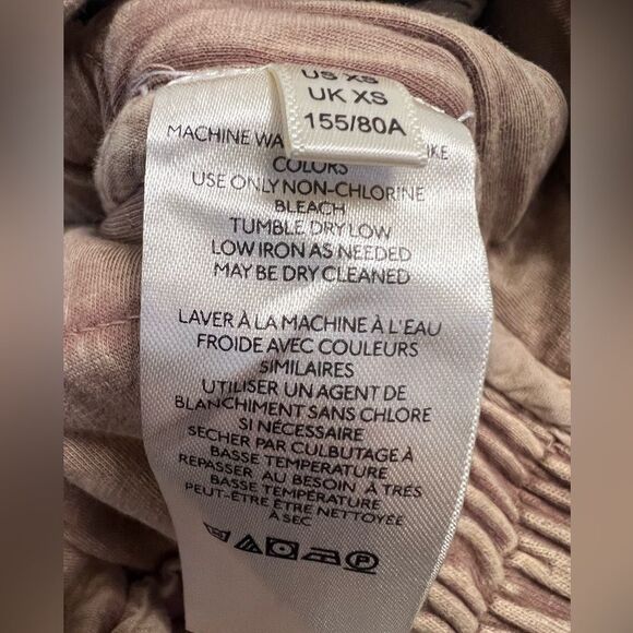 Free People Quilted Dolman-Sleeve Jacket Tan Champagne Diamonds Womens Size XS - Picture 10 of 13